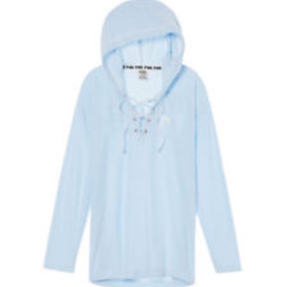 Hooded Long sleeve beach tunic